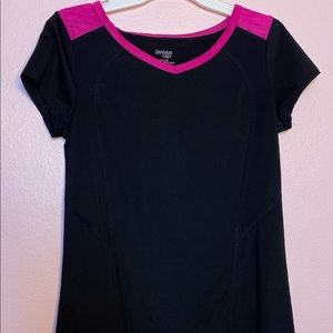 black athletic top